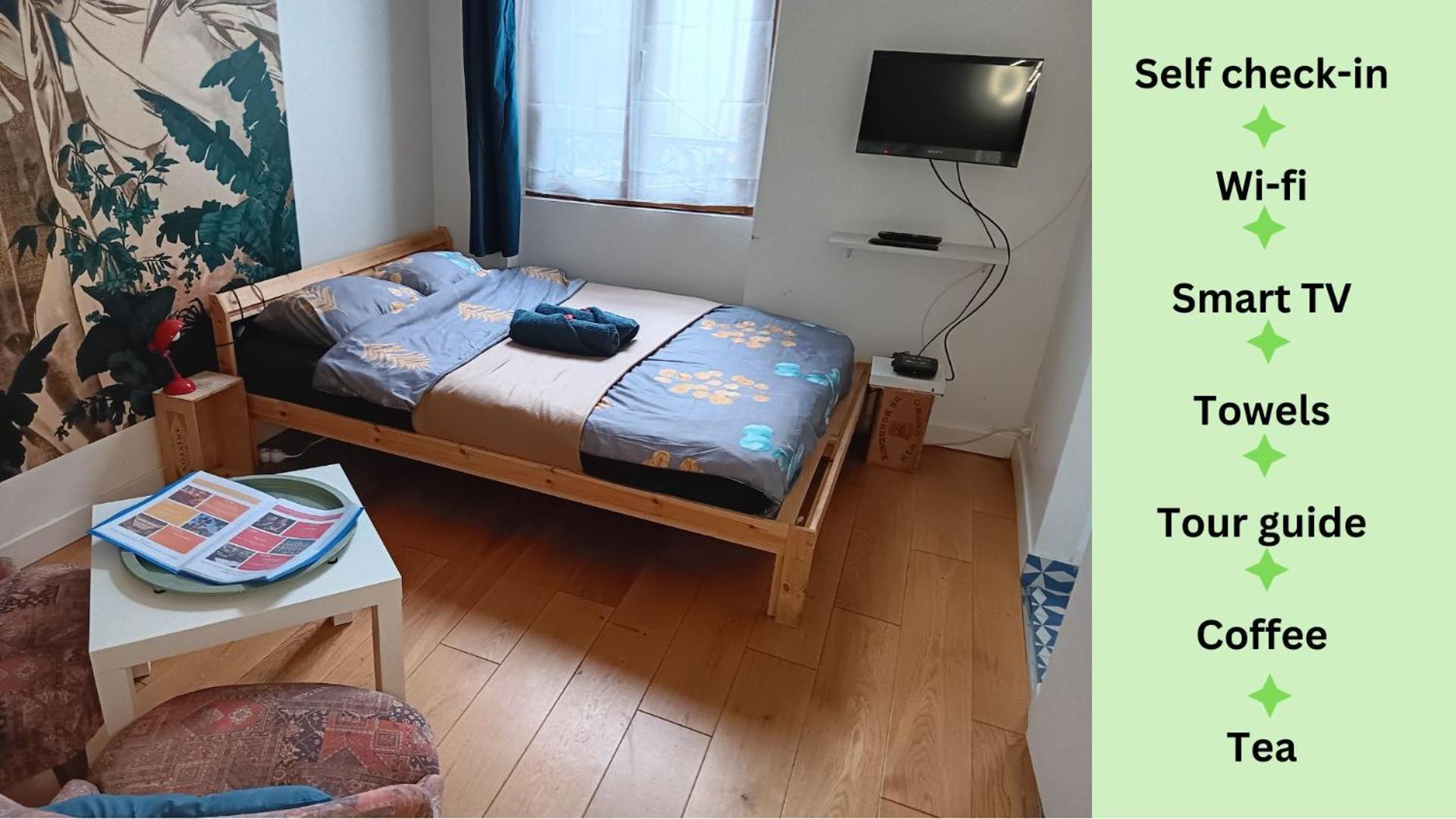 Le Chic Audonien - Cozy Nest Before Gates Of Paris - Access From Cdg & Orly Airports - Wi-Fi - Smart Tv Apartment Saint-Ouen  Ngoại thất bức ảnh